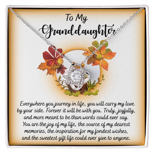 Granddaughter-By Your Side Necklace