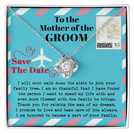 Mom Of Groom-Down The Aisle Necklace