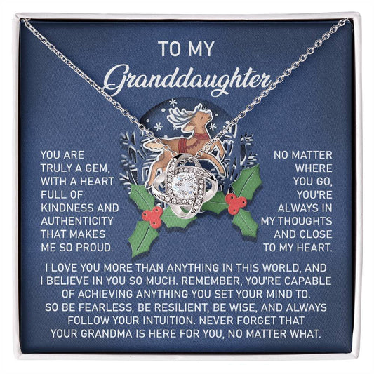 Granddaughter-Here For You Necklace