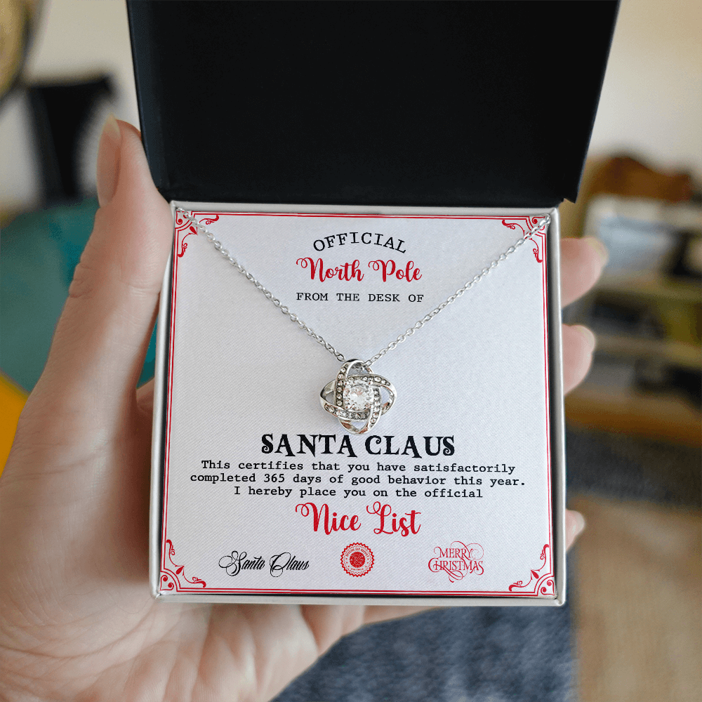 Nice List-Good Behavior Necklace