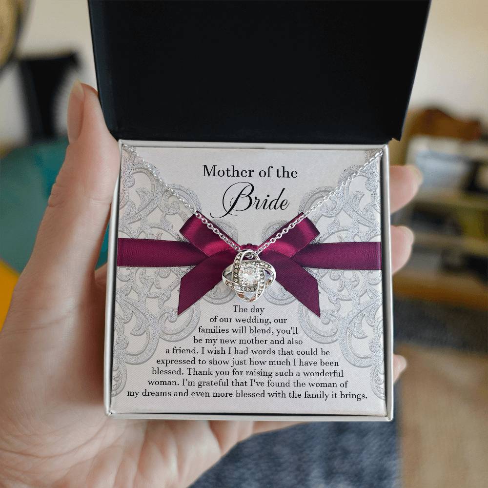 Bride's Mom - My New Mother Necklace