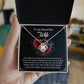 Wife-Heart Became Whole Love Knot Necklace