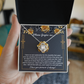 Love Knot Necklace Sorry-End With You