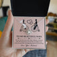 Wife-I'm Finally Home Love Knot Necklace
