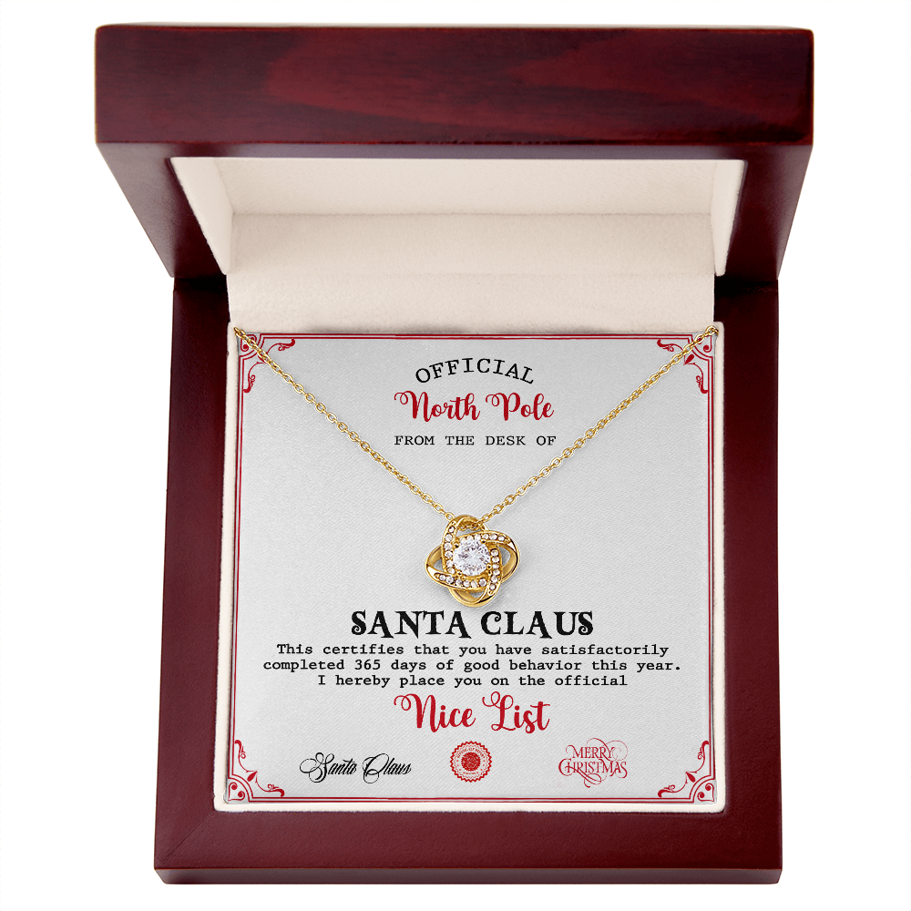 Nice List-Good Behavior Necklace