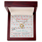 Wife Wedding-Love Coupon Love Knot Necklace