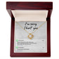 Sorry-Lost Without You Necklace
