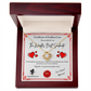 Love Certificate-Cupid Witnessed Love Knot Necklace