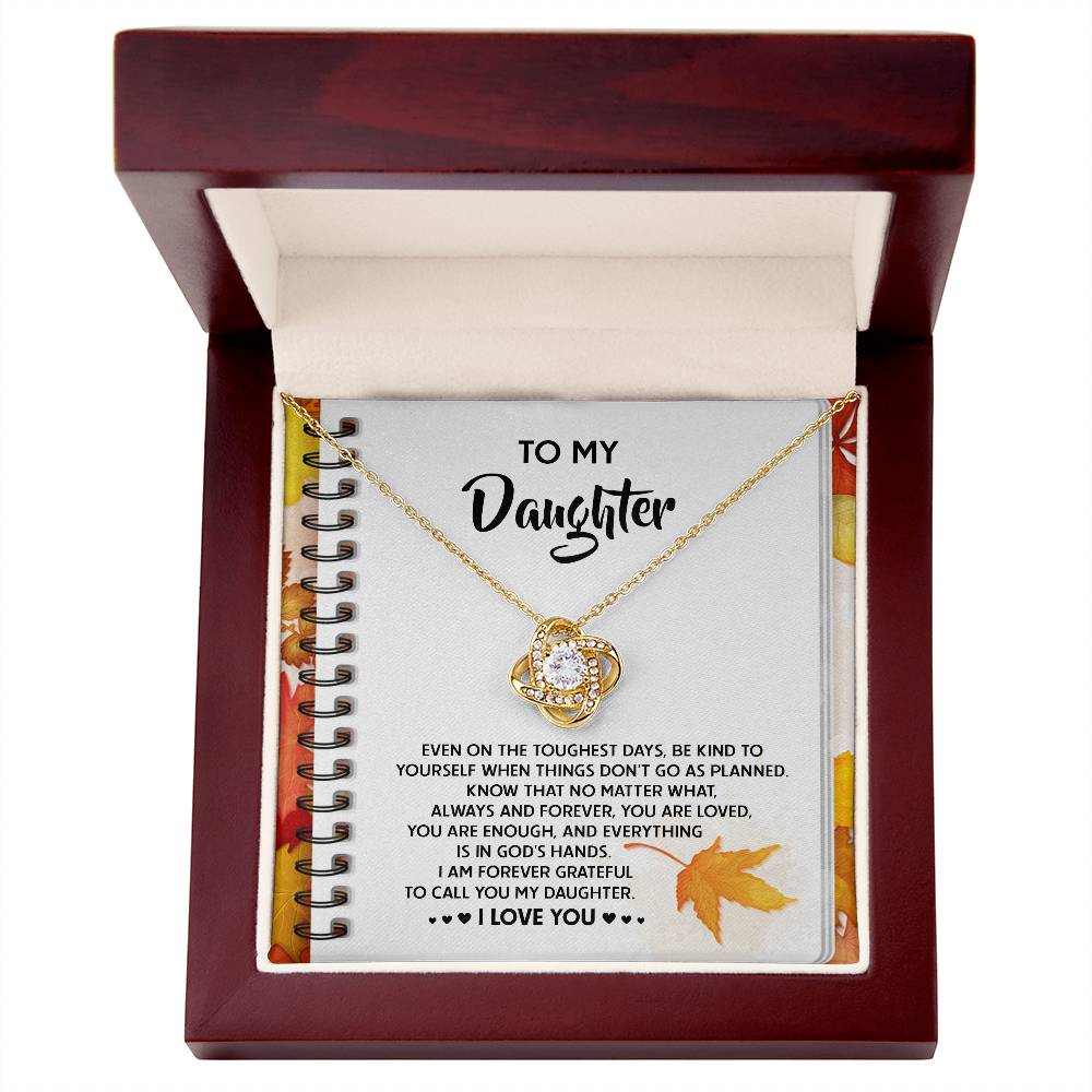 Daughter-In God's Hands Necklace