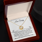 Love Knot Necklace Sorry Breaking My Heart