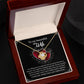 Wife-Heart Became Whole Love Knot Necklace