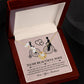 Wife-I'm Finally Home Love Knot Necklace