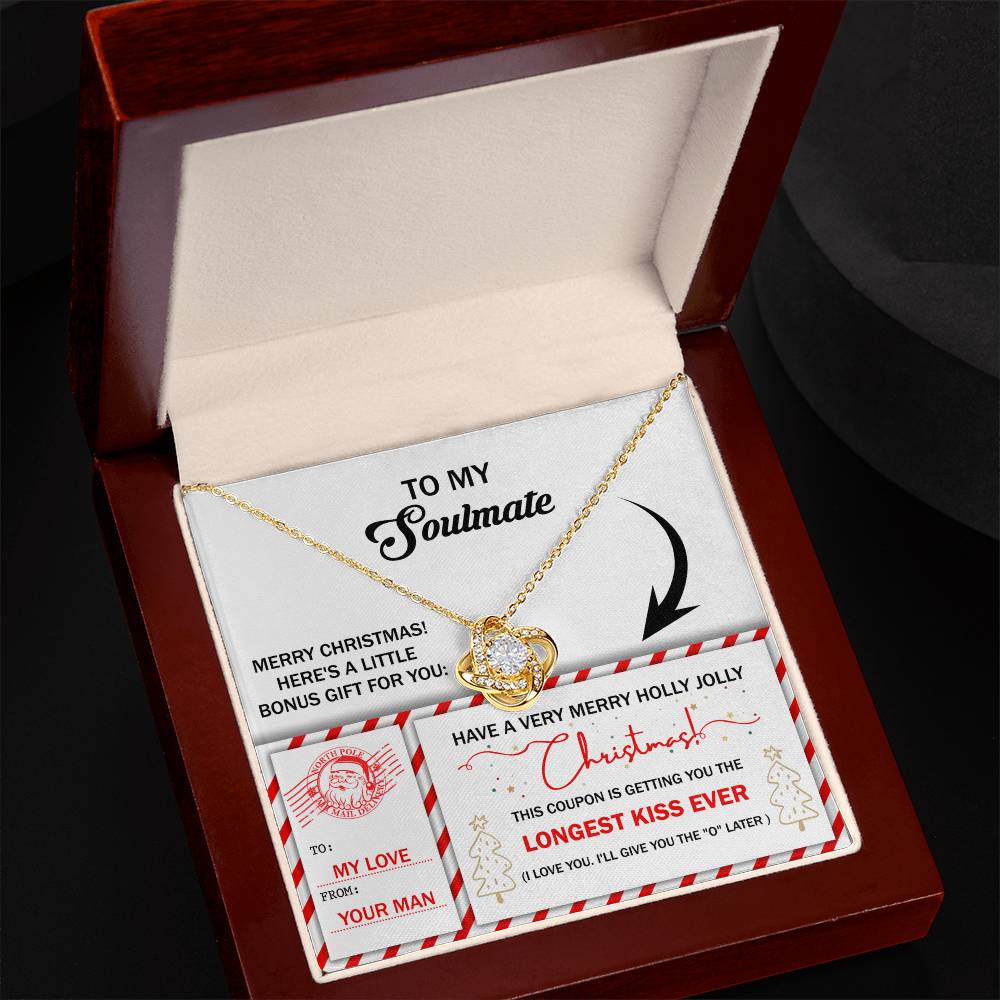 Soulmate-Christmas Coupon Necklace