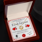 Love Certificate-Cupid Witnessed Love Knot Necklace