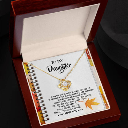 Daughter-In God's Hands Necklace