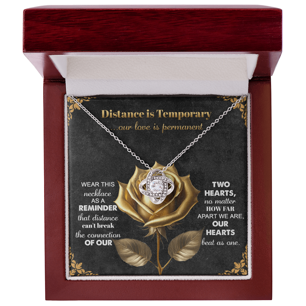 Soulmate-Love Is Permanent Necklace