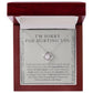 Sorry-Do Everything Necklace