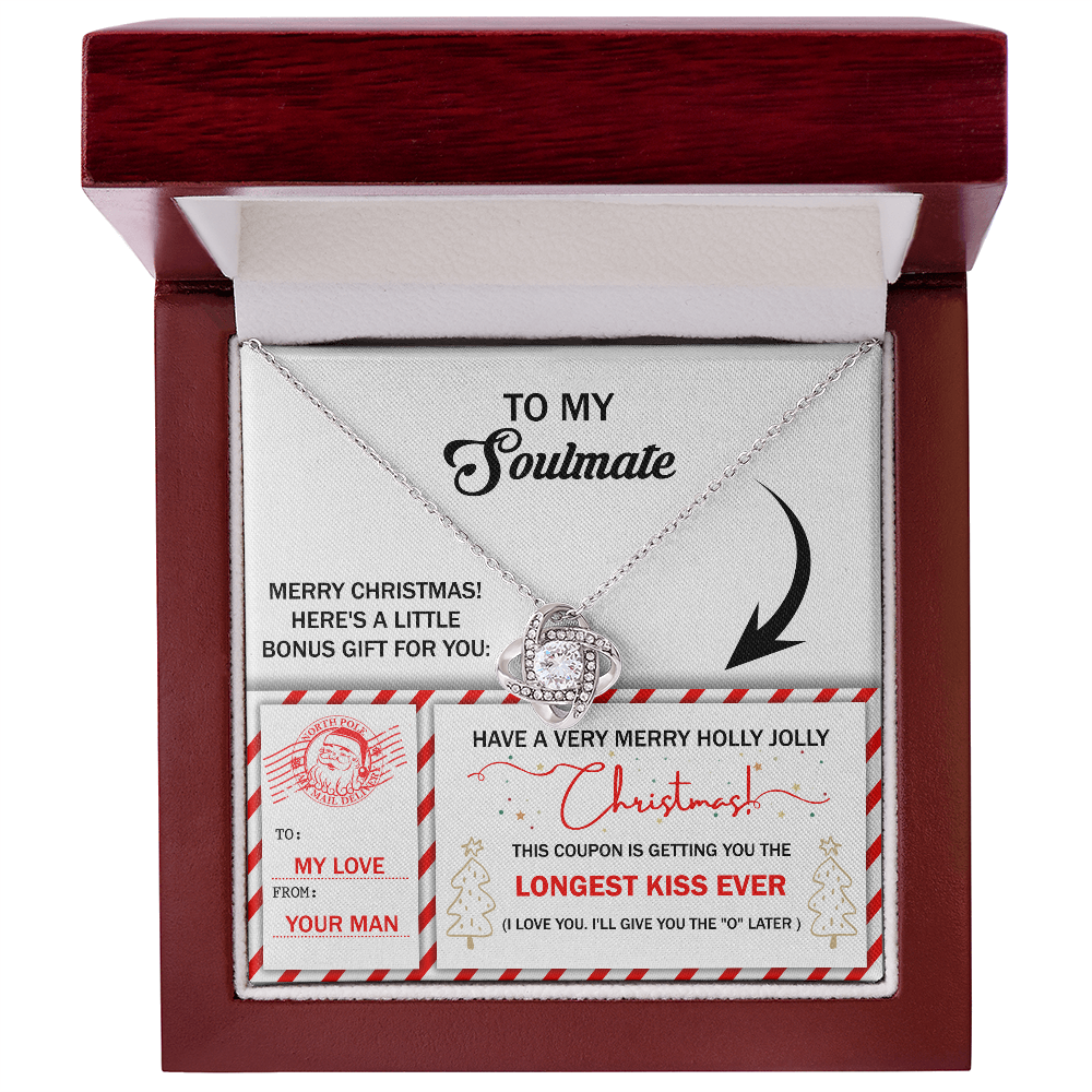 Soulmate-Christmas Coupon Necklace