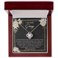 Love Knot Necklace Sorry-Cannot Be Erased