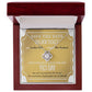 Wife-Golden Ticket Love Knot Necklace