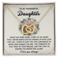 Daughter, Stay True To Yourself Necklace - Gift