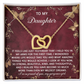 Daughter, Beyond My Wildest Dreams Necklace - Gift