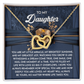 Daughter, You Are So Loved Necklace - Gift of Love