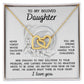Daughter-Always Right There Necklace