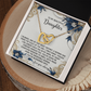 Daughter, Forever In My Arms Necklace - Gift of Affection