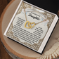 Beautiful & Eternal Daughter Interlocking Necklace - Gift of Love