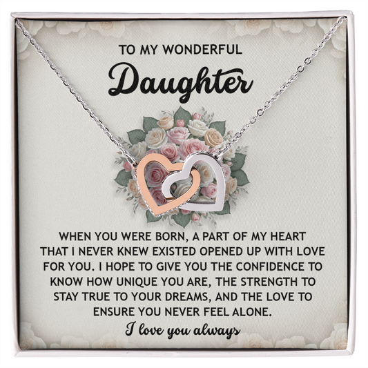 Daughter, Stay True To Yourself Necklace - Gift