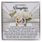 Daughter, Follow Your Heart Necklace - Gift of Guidance