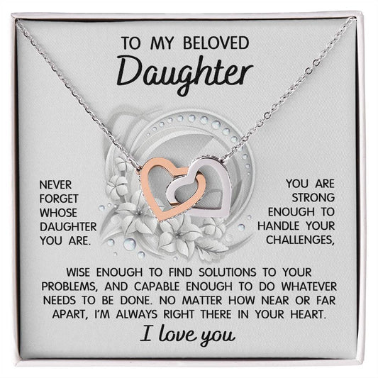 Daughter-Always Right There Necklace