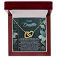 Daughter, You Make Me Happiest Necklace - Heartfelt Gift