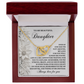 Daughter, Always Think Of Me Necklace - Sentimental Gift