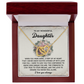Daughter, Stay True To Yourself Necklace - Gift