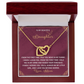 Daughter, Love Beyond Words Necklace - Gift for My Girl