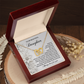 Daughter, Always Think Of Me Necklace - Sentimental Gift
