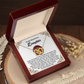 Daughter, My Biggest Fan Interlocking Hearts Necklace - Adoration Gift