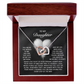 Daughter, Always In Your Heart Necklace - Keepsake Gift