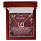 Daughter, Beyond My Wildest Dreams Necklace - Gift