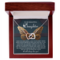 Daughter, Never Feel Alone Necklace - Gift of Support