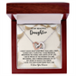 Daughter, Love In Your Eyes Necklace - Gift of Love