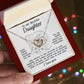 Daughter-Always Right There Necklace