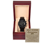 Groomsman-Help Wanted-Metal Chronograph Watch
