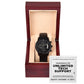 Dad-Tech Support-Metal Chronograph Watch