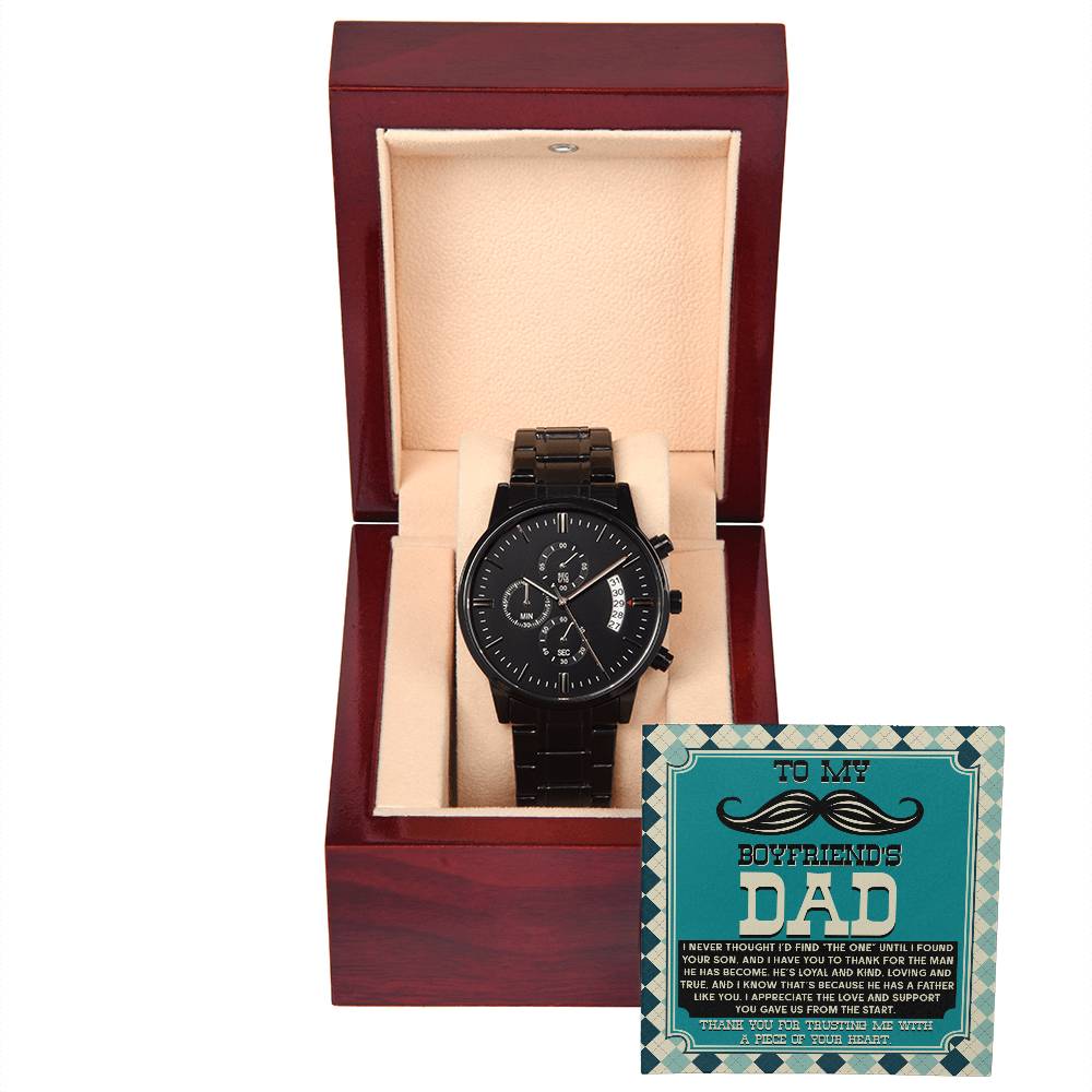 Boyfriend_s Dad-Father Like You-Metal Chronograph Watch