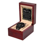 Father-In-Law-For You-Metal Chronograph Watch