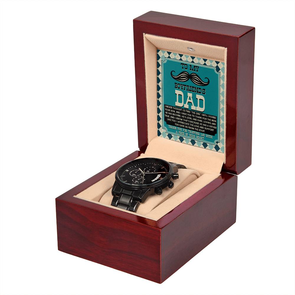 Boyfriend_s Dad-Father Like You-Metal Chronograph Watch