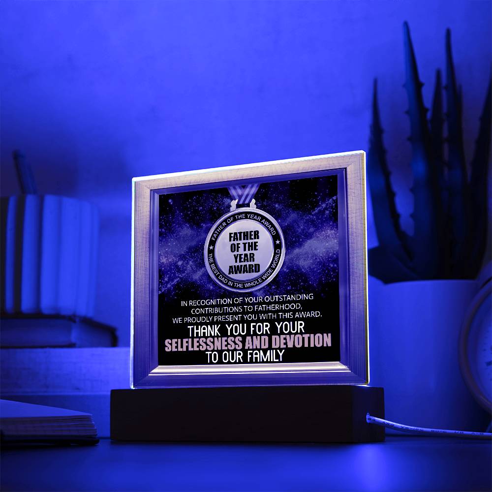 Dad-Of The Year-Acrylic Plaque